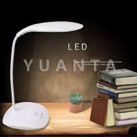 YUANTA โคมไฟอ่านหนังสือ โคมไฟไร้สาย  1.8 W โคมไฟ LED มี USB  ปรับไฟ 3 ระดับ เปิดไฟได้ สว่าง table lamp