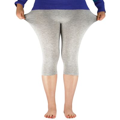 【CW】 Size Women 39;s Mid-Calf Leggings Stretchy Workout Pants
