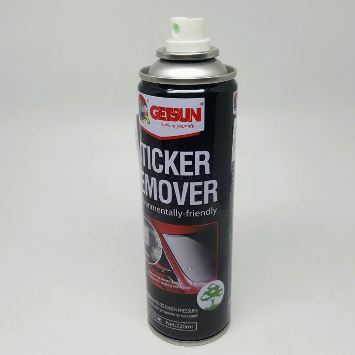 สเปรย์ล้างคราบ-getsun-sticker-remover-450m-สเปรย์-ล้างคราบกาว-ลอกคราบสติ๊กเกอร์-สเปรย์ขัดคราบ-กาว-น้ำยาลอกกาว-น้ำยาลอกกาว-ล้างสติ๊กเกอร์