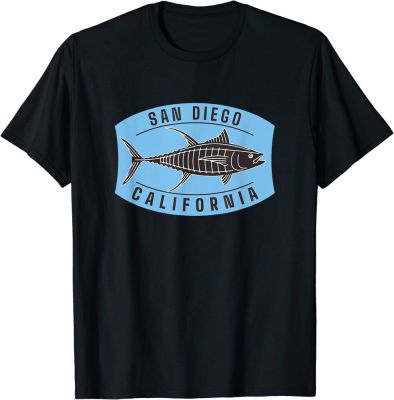 San Diego California Tuna Fishing T-Shirt