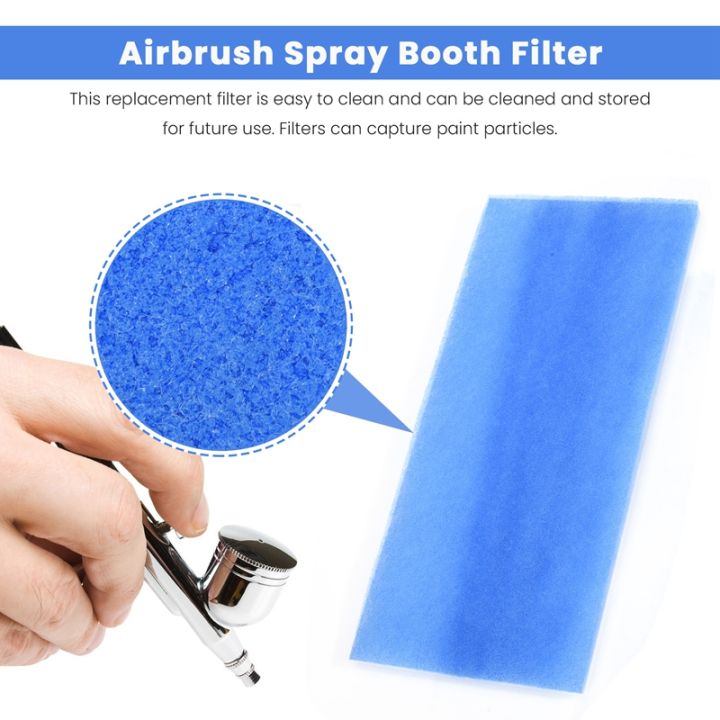 airbrush-hobby-airbrush-spray-booth-filter-set-fiberglass-booth-replace-filter-compatible-for-master-paasche-2-pieces