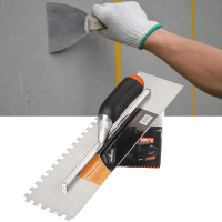 Notch Trowel High Carbon Steel High Hardness Wall Tile Concrete Finishing Trowel for Floor