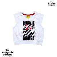 Minnie Mouse by Lesenphants เสื้อยืดแขนสั้น เด็กหญิง ลิขสิทธิ์ห้าง 1N19F04