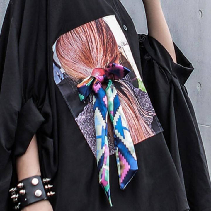 xitao-shirt-casual-women-irregular-long-print-shirt