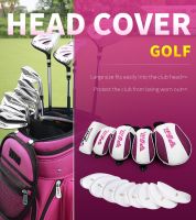 PGM Golf Cover driver wood 1 3 5 hybrid iron wedge putter complete set of golf club head protect cover for moisture-proof and dust-proof