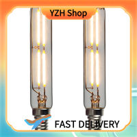 YZH Shop สกรูประหยัดพลังงาน E14e12 Led ย้อนยุค4W T20 2ชิ้นสำหรับห้องน้ำห้องนอน