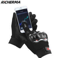 Black Knuckles Motorcycle Gloves Phone Touch Screen Hand Protective Tactical Gloves