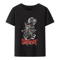 Streetwear กราฟิก Slipknots สำหรับผู้ชายผู้หญิง Heavy Metal Tops เตรียมสำหรับ Hell Tour Y2k เสื้อยืด Vintage