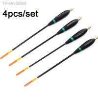 ◐ 4Pcs/lot Weight Tail Bobber Fishing Floats Paulownia Wood Fishing Floats 8g-10g 24cm-26cm Float Carp Fishing Accessories