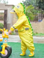 Waterproof Nylon Raincoat Jacket Kids Yellow Overall Raincoat Kids Survival With Hood Impermeabile Pioggia Kids Rain Suit Gift