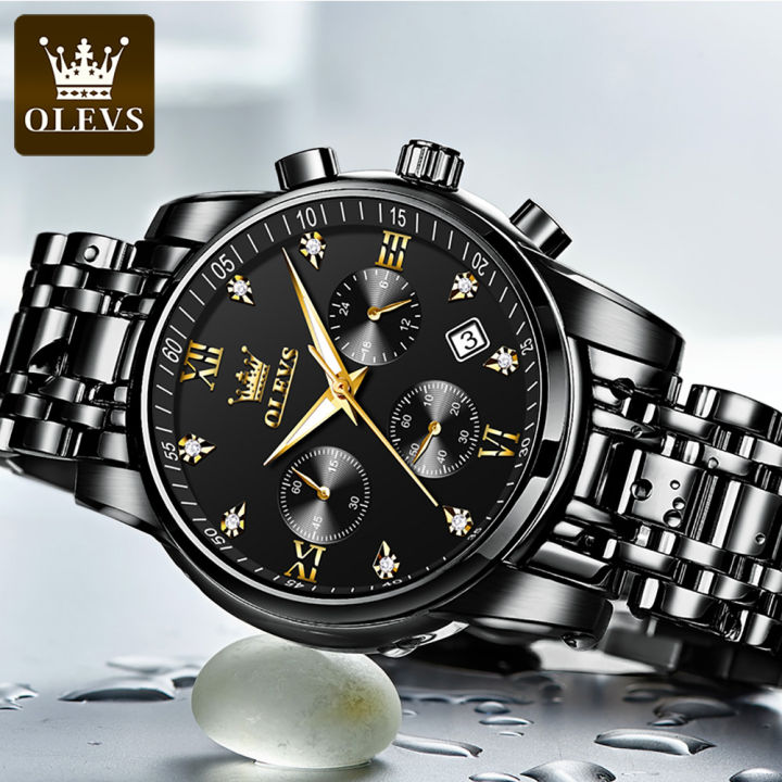 olevs-multifunctional-นาฬิกาโครโนกราฟสำหรับผู้ชายกันน้ำ2022ขายสแตนเลสสตีลควอตซ์นาฬิกา-casual-ปฏิทินจอแสดงผล