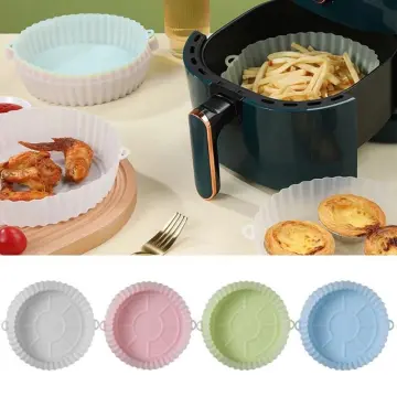 Air Fryer Silicone Tray Liner Non-Stick Mat Reusable Cheesecake Kitchen  Baking Tools for Ninja Foodi
