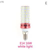 LTG E14 E27 12W 16W SMD2835ที่วางเทียน LED โคมไฟตกแต่งบ้านโคมระย้าแสงเทียน