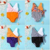 1 5Year Toddler Baby Girls Swimwear Fashion Mixed Color Girls One-piece Swimsuit Children Swimwear Kids Beachwear Swim outfit