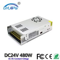 【hot】✥◊ 480W 20A 24V Switching Supply 110V 220V DC24V SMPS Led Strip Modules Print