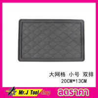 Anti Slip Mat แผ่นซิลิโคนยาง 20x13cm แผ่นวางมือถือรถแผ่นวางโทรศัพ ที่วางโทรศัพท์ ที่วางของ ที่วางของในรถ สีดำ