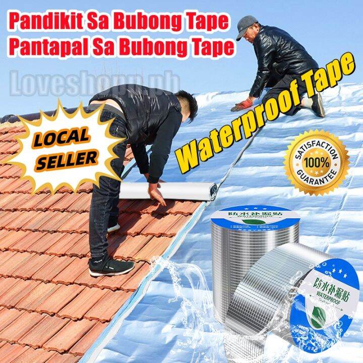Aluminum Foil Butyl adhesive Pantapal pandikit sa bubong Tape for roof