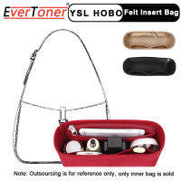 EverToner สำหรับ LE 5 À 7 HOBO กระเป๋าแบบหนีบแขนผู้จัดการจัดงานจัดงานกระเป๋าสอดผ้าสักหลาดสำหรับเดินทางกระเป๋าเครื่องสำอางแบบพกพากระเป๋าเงินด้านใน