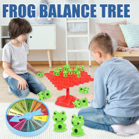 Fancy【Ready Stock】Montessori ของเล่นคณิตศาสตร์ Frog Balance Tree การศึกษาสันทนาการแม่ลูกปฏิสัมพันธ์โต๊ะเกมของเล่นเด็กการเรียนรู้ของเล่น