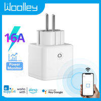 Woolley WiFi สมาร์ทปลั๊กมินิซ็อกเก็ต EU 16A พร้อม Power Monitor Timing Function eWeLink APP Control ทำงานร่วมกับ Alexa Google Home-Xiaan Store