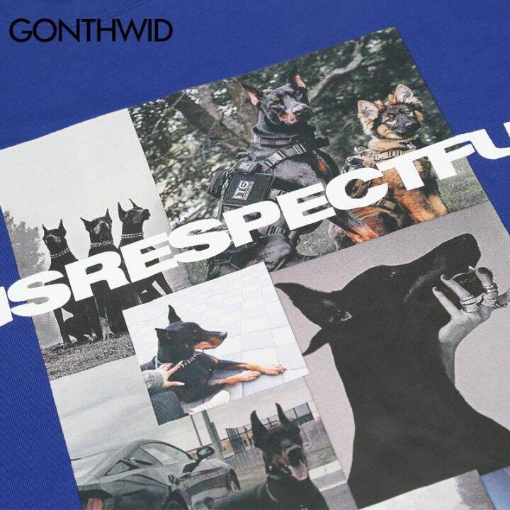 man-เสื้อยืด-streetwear-hip-hop-สุนัข-rottweiler-กราฟิกพิมพ์เสื้อยืด-harajuku-สบายๆแขนสั้นผ้าฝ้าย2022-tees-tops