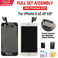 【☑Fast Delivery☑】 SRFG SHOP เกรด Aaa สำหรับ Iphone 6 6S Plus ทั้งชุดแอลซีดีอุปกรณ์เสริมครบชุด100% 3d แรงสัมผัสสำหรับ Iphone 6P 6sp จอแสดงผลจอสำรอง