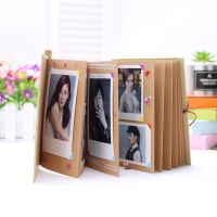 8 Inch Vintage Kraft Paper Sheets Card Book Creative Folding Album Handmade DIY Photo Scrapbook Photo Album 15*21 Cm  Photo Albums