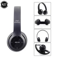 Head-mounted Wireless 5.0 Bluetooth Earphone with Memory TF Card Audifono FM Headset for iPhone Samsung Huawei Xiaomi Headphone Over The Ear Headphone