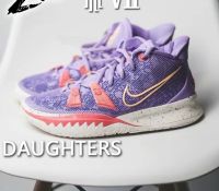 Kyr-Ie Irving 7 "Daughters" NBA รองเท้าบาสเก็ตบอลรองเท้าผ้าใบสำหรับผู้ชายพร้อมกล่อง