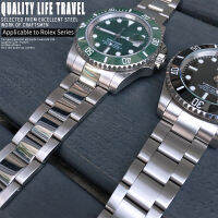 20มิลลิเมตรที่มีคุณภาพสูงสแตนเลสโค้ง End นาฬิกาวงสำหรับ Rolex Submariner เต็มแข็งสายนาฬิกาสร้อยข้อมือหัวเข็มขัดอุปกรณ์เสริม