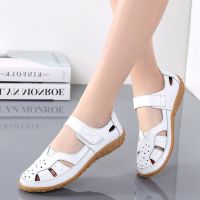 Women Sandals Casual Summer Ladies Closed Toe Beach Sandals Walking Women Flats Shoes Outdoor Comfort Femalakers e Fashion Sne42