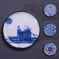 【CW】☾✻☼  Chinese Cup Coaster and Pattern Teacup Insulating Kung Fu Set Accessorie