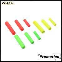 WUXU 50pcs/bag ร้อน แท่นขุดเจาะวัสดุ สต็อปเปอร์ ลูกปัดลอยประมงวงรี ถั่วปลาอินดิเคเตอร์ ลูกลอยโฟมทรงกระบอก ล่าง