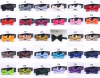 100Pcs Childrens Bow Ties Cute Baby Little British Style Solid-colored Boys And Girls Performance Photography Graduation Party Boys Clothing