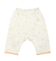 ENFANT กางเกงขายาวผ้าCotton  พิมพ์ลายPeterrabbitสีครีม สำหรับเด็กไซส์ 60-90 (3เดือน- 2ปี)