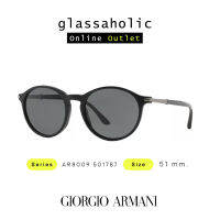 [ลดกระหน่ำ] แว่นกันแดด Giorgio Armani รุ่น AR8009 501787 ทรงกลม ขาเล็ก เรียบหรูดูแพง