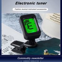 【LZ】✚❐๑  Universal Acoustic Guitar Tuner Display LCD Rotativo Clip-on Guitarra Acústica Baixo Ukulele Sintonizador Eletrônico Sintonizador Automático