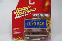 JOHNNY LIGHTNING รถบรรทุกรถกระบะ Dodge 1:64 2000หล่อโมเดลรถโลหะผสมหล่อขึ้นรูปของขวัญสำหรับเด็กผู้ชาย