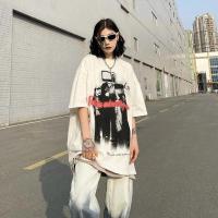 Men Women GothicT-shirt Oversized Ladies Clothing Streetwear Graphics Tops Female Tops Hip-hop Style Couple Casual T Shirt