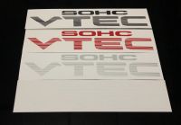 สติกเกอร์แต่งรถ  SOHC VTEC ไม่สะท้อนแสง  สติกเกอร์แต่งรถ **หากต้องการซื้อคู่ ให้กดซื้อ 2 แผ่น**