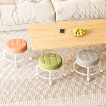 Sewing stool with online wheels