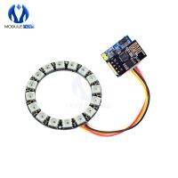 ESP8266 ESP01 ESP-01 RGB LED Controller Adpater WIFI Module for Arduino IDE WS2812 WS2812B 5050 16 Bits Light Ring Christmas DIY