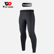 Sports Running Tights Men Winter Compression Pants Fitness