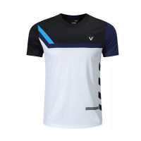 Women Badminton Quick Drying Breathable Lightweight Short Sleeve T Shirt Table Tennis Sportswear Men Training Suits Tops