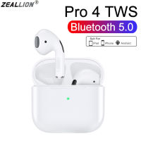 Zeallion Wireless Pro 4 TWS หูฟังเอียร์บัดชุดหูฟังบลูทูธไร้สายพร้อมไมโครโฟน Air Pro 4