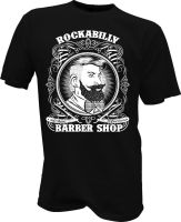 Kaus Janggut Tengkorak Friseur Tukang Cukur Rockabilly Biker Retro Bart Barbershop 2019 Kaus Foto Dasar Leher-O Kasual Musim Panas Baru S-4XL-5XL-6XL