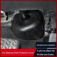 ∋✥◎ QHCP Car Cab Steering Shaft Protect Cover Trim Protective Steering Shaft PP Material Black Fit For Toyota Camry 2018 Accessories