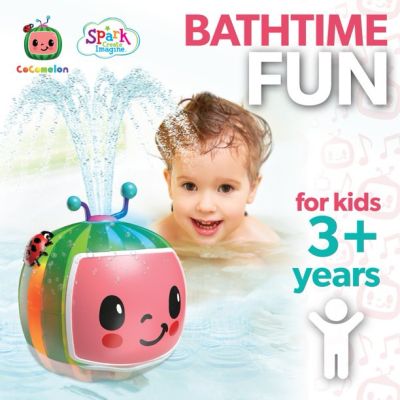 Spark Cocomelon 2-in-1 Spraying Bath Toy พร้อมไฟ LED สำหรับเด็กชายและเด็กหญิงอายุ 3 ปีขึ้นไป ราคา 950.- บาท