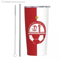 ☋■► rfefefewfeerew Hapoel Beer Sheva Isolados Tumbler 20oz Tumbler com Tampas e Palhas Aço Inoxidável Caneca De Viagem Copo Café