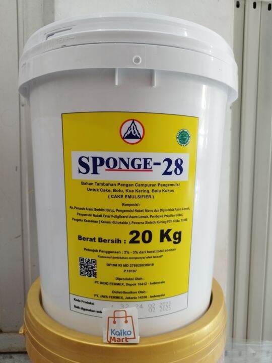 Sponge 28 / Cake Emulsifier Repack Lazada Indonesia
